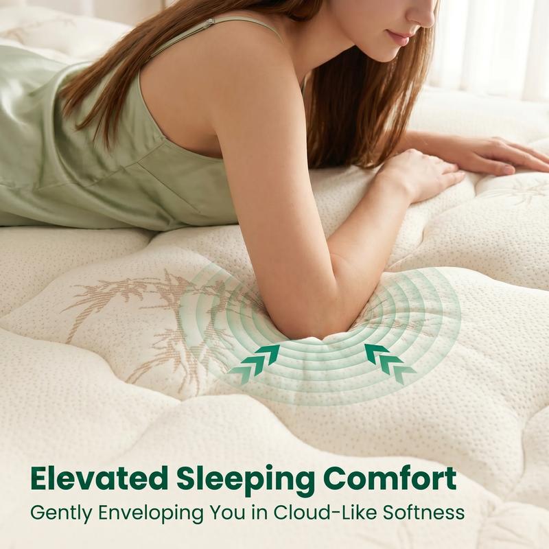 Bamboo Cooling Mattress Topper