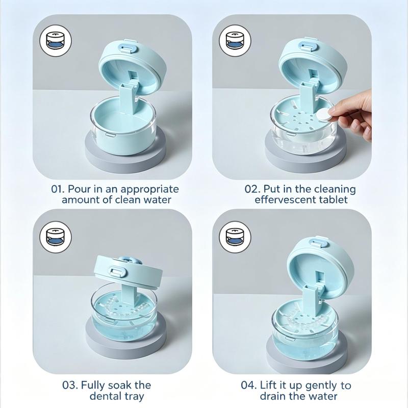 Retainer Cleaning Travel Case