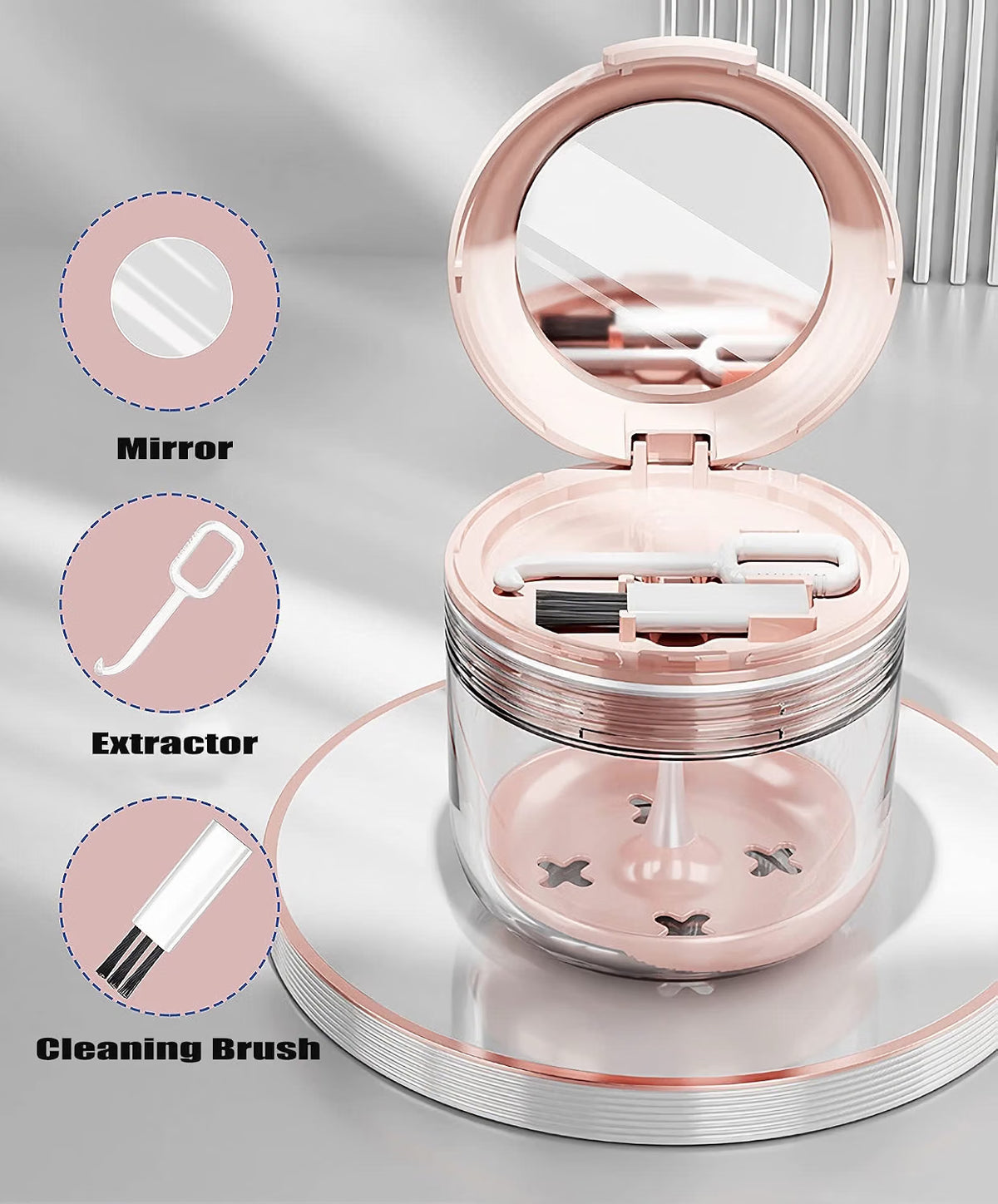 Retainer Cleaning Travel Case