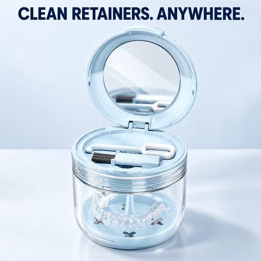 Retainer Cleaning Travel Case