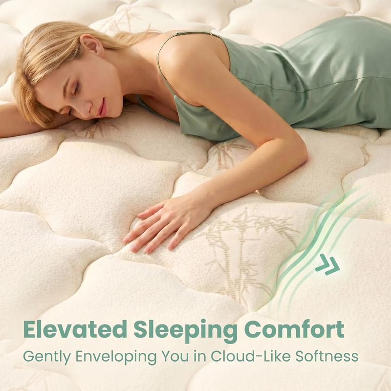 Bamboo Cooling Mattress Topper